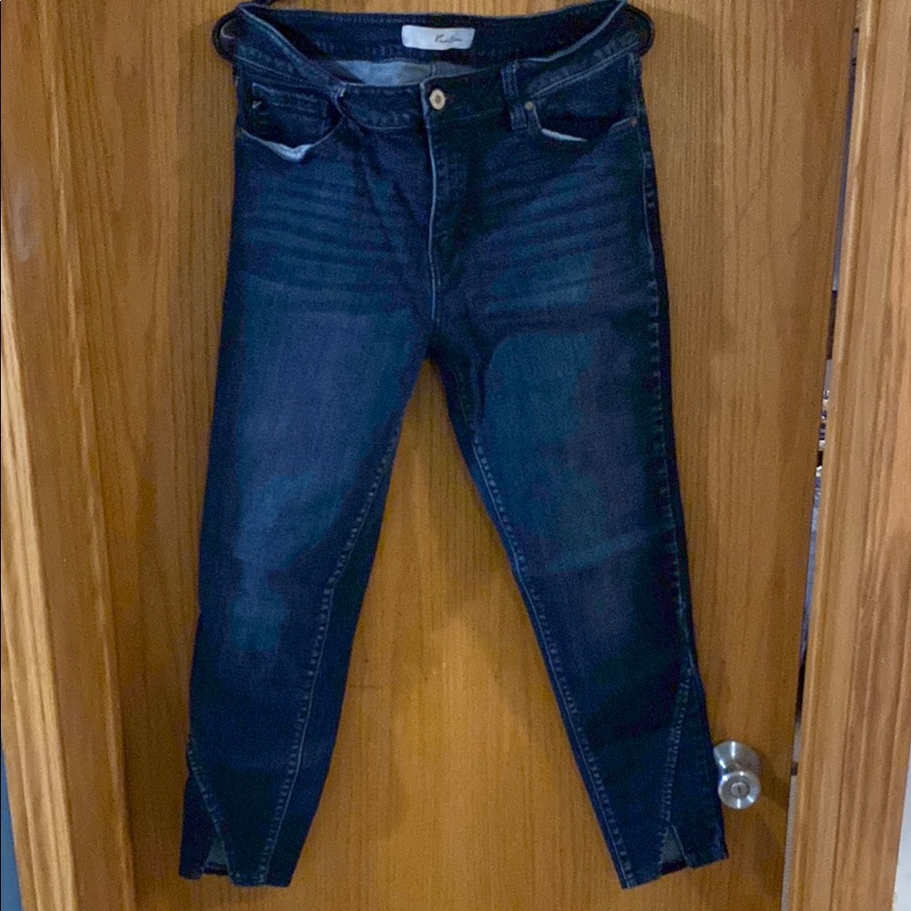 Women's Dark Blue Jeans